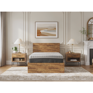 Sunvega Copper Infused Hybrid Queen Mattress with Soft Memory Foam and Pocketed Coils