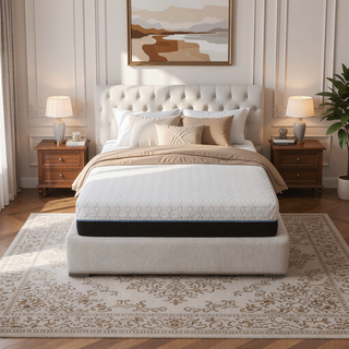 Sunvega Copper Infused 12 Inch Soft Memory Foam Split Top Queen Mattress