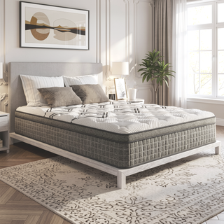 Sunvega Diamond Soto Cooling Copper Conforming Hybrid Luxurious Euro-Top Mattress