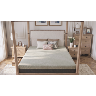 Sunvega Twin Firm Gel Memory Foam Tight Top 8 Inch Mattress with Anti-Microbial Cover