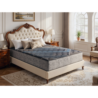 Sunvega 14 Inch Medium Comfort Hybrid Mattress with Cooling Technology and 800 Pocketed Coils