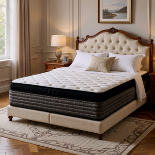 Sunvega 16" Queen Size Hybrid Mattress with Cooling Gel Memory Foam and Euro Top