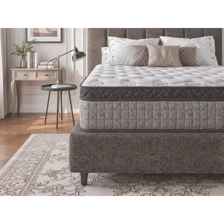 Sunvega 10 Inch King Diamond Hybrid Cooling Gel Memory Foam Mattress Assembled in USA