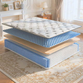 Sunvega Diamond Nina Copper Cooling Supportive Hybrid Mattress with Euro-Top