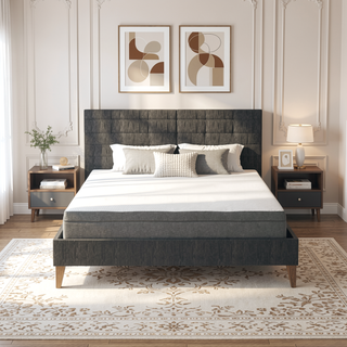 Sunvega Gel-Infused Firm Memory Foam Mattress with Patented Edge Support and Air Grid