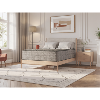 Sunvega Ice Plush Quilted King Mattress with Copper Gel Cover for Cooler Sleep
