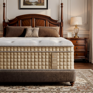 Sunvega 14 Inch King Mattress with Cooling Gel Memory Foam and Pocket Springs