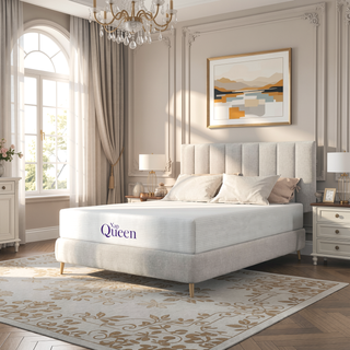 Sunvega 10 Inch Twin XL Memory Foam Mattress with Charcoal Infusion for Spine Support