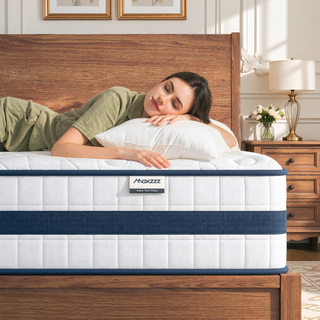 Sunvega 10 Inch King Hybrid Mattress in a Box with Cooling Memory Foam