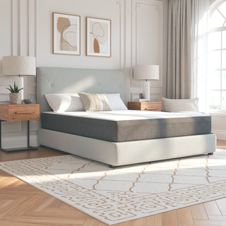 Sunvega Gel-Infused Memory Foam Mattress with Edge Support and Cooling Cover Twin