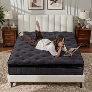 Sunvega 10 Inch Full Size Breathable Cool Gel Memory Foam Hybrid Mattress