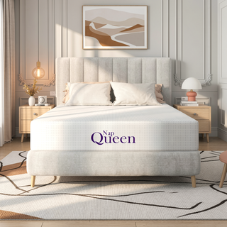 Sunvega 10 Inch Twin XL Memory Foam Mattress with Charcoal Infusion for Spine Support