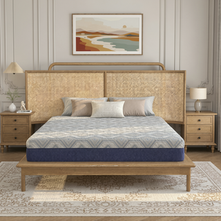 Sunvega 10" Hybrid Twin XL Mattress with Isotonic Memory Foam and Lumbar Support