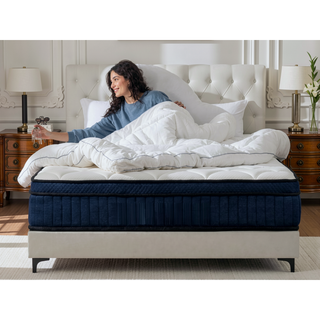 Sunvega 10 Inch King Size Cooling Gel Memory Foam Hybrid Mattress with Pocket Springs