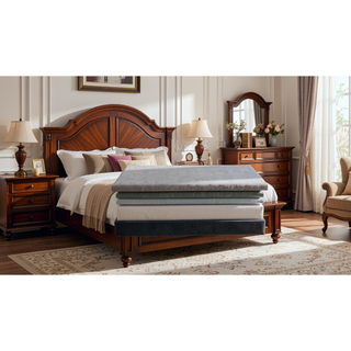 Sunvega 11 Inch Cooling GelCare Memory Foam Mattress with Bamboo Charcoal Cover Queen