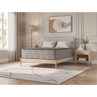 Sunvega 14 Inch Plush Quilted Twin XL Mattress with Copper Gel Ice Cover