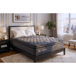 Sunvega Premium Bed with Pocket Innerspring and Memory Foam Encased Core