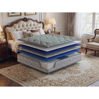 Sunvega Medium Comfort 11" Hybrid Mattress with Cooling Support and DuraLast Foam