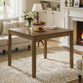 Sunvega Five-Piece Contemporary Dining Set with Square Table and Four Chairs