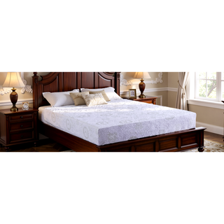 Sunvega Green Tea Infused Polyester Memory Foam Queen Size Mattress for Optimal Body Support
