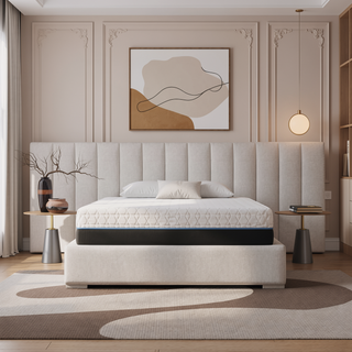 Sunvega Copper Infused 12 Inch Soft Memory Foam Split Top Queen Mattress