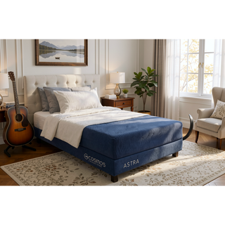 Sunvega Foam Core Mattress with Memory Foam D2.5 and Super Soft Fabric Cover