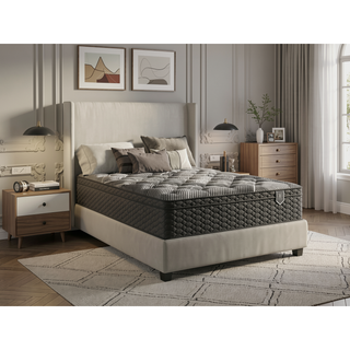 Sunvega 13 Inch Plush Mattress with Cooling Technology and Enhanced Support for Restful Sleep