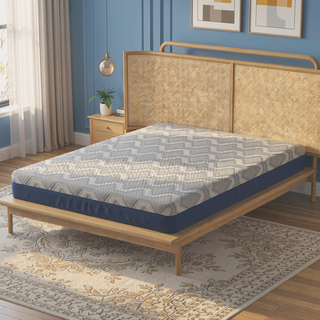Sunvega 10" Hybrid Twin XL Mattress with Isotonic Memory Foam and Lumbar Support