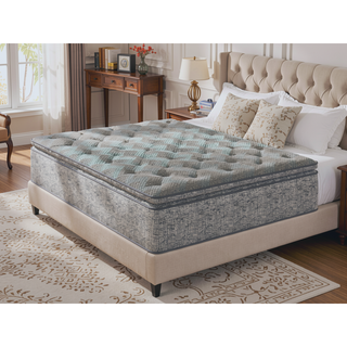 Sunvega 13" Plush Mattress with Cooling Technology and Individually Wrapped Coils