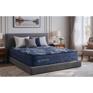 Sunvega Pocket InnerSpring Unit with Memory Foam and Super Soft Fabric Cover