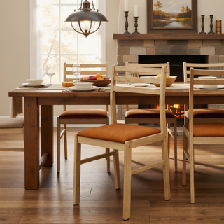 Sunvega Cappuccino and Tan 3-Piece Dining Set with Drop Leaf Table and Two Chairs