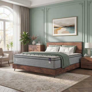 Sunvega Orthopedic Cooling Gel Memory Foam Hybrid Mattress with Pressure Relief