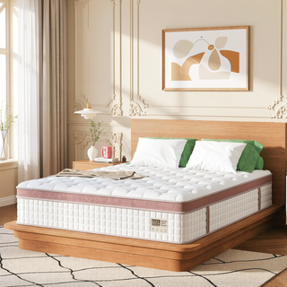 Sunvega 12 Inch King Firm Hybrid Mattress with Gel Memory Foam and Pocket Springs