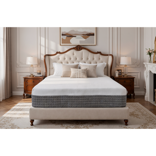 Sunvega 5-Layer Hybrid Memory Foam and Coil Mattress with Breathable Anti-Skid Knit Cover