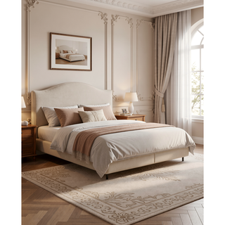 Sunvega 15" Euro Top Plush Cooling Mattress with Pocketed Coils and Gel Foam Support