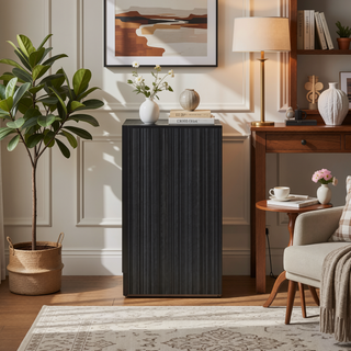 Sunvega Modern 3-Drawer Nightstand with Jewelry Storage for Bedroom