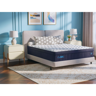 Sunvega 14 Inch Twin Size Firm Hybrid Mattress with Cooling Foams and Reinforced Edges