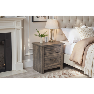 Sunvega Gray Oak Wood Dresser with a 59 x 16 x 36 Inch Dimension