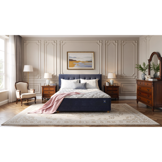 Sunvega Restonic 14.5 Inch Euro Top Mattress with Cooling Foam and Reinforced Lumbar Support