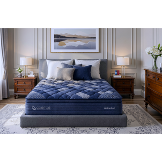 Sunvega Pocket InnerSpring Unit with Memory Foam and Super Soft Fabric Cover