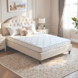 Sunvega High-Density Reversible Foam Mattress with Quilted Design for Support