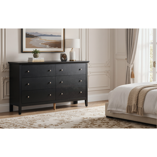 Sunvega Primo Bedroom Group Dresser with Durable Print Finish and French Dovetail Drawers