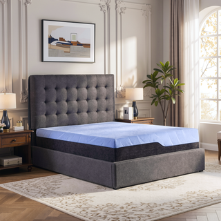 Sunvega 12 Inch Hybrid Cooling Latex Foam and Coil Mattress for Maximum Support and Comfort