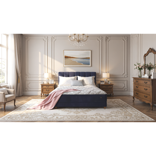 Sunvega Restonic 14.5 Inch Euro Top Mattress with Cooling Foam and Reinforced Lumbar Support