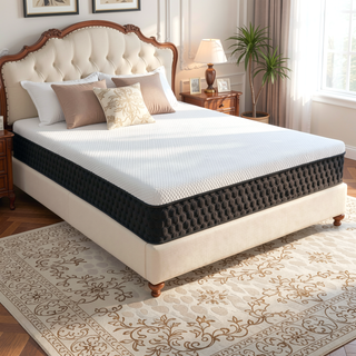 Sunvega Copper Cooling Firm Feel 12" Hybrid Waterfall Top Mattress Twin XL