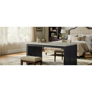 Sunvega Black Dining Table with Side Storage Shelves and Boucle Fabric Stools