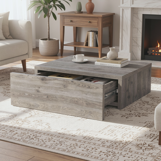 Sunvega Floating Nightstand with Spacious Drawer and Sleek Wall-Mounted Design