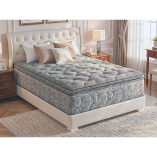 Sunvega 13" Plush Mattress with Cooling Technology and Individually Wrapped Coils