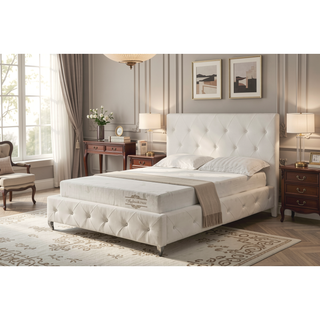 Sunvega 3-Layer Extra Firm Twin Mattress with Aloe Infusion Roll-Compressed in Box