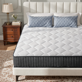 Sunvega King Size Cooling Gel Memory Foam Hybrid Mattress with Pocket Springs for Medium Firmness